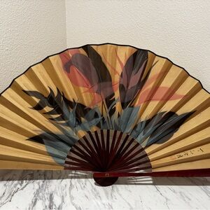 Elegant Floral Hand Fan